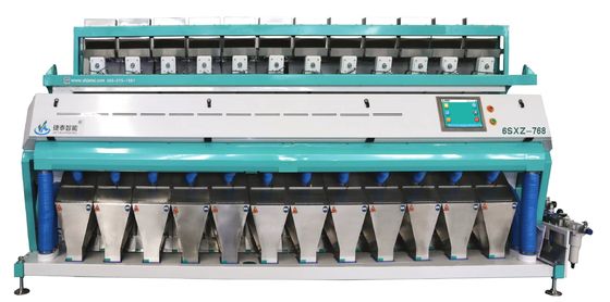 Mesin Penyortir Warna Bumbu Lada Hitam ISO9001 Untuk Penyortiran Butir