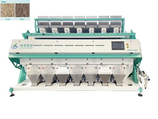 Mesin Penyortir Warna Otomatis Presisi Tinggi Chute Color Sorter