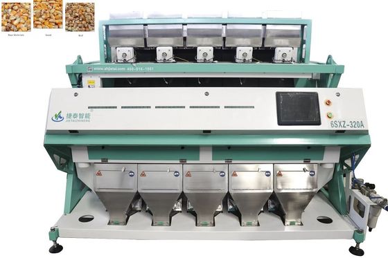 Mesin Penyortir Warna Gandum CCD Industri Untuk Granular Sereal Kasar