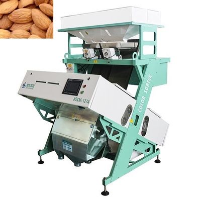 RGB CCD Nuts Color Sorter Mesin Sortasi Multi Grain 2 Chutes