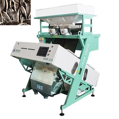 Mesin Penyortir Warna Biji Bunga Matahari Logam Berkecepatan Tinggi 50HZ