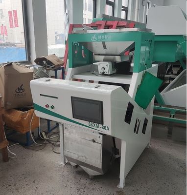 Mesin Sortasi Warna Beras Putih Biru Disesuaikan 0,8 - 1,6T/H