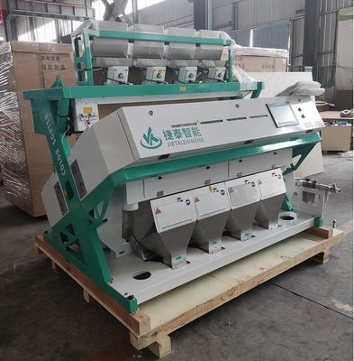 Kamera CCD Cerdas Penyortir Warna Sereal Kasar 4 Chute