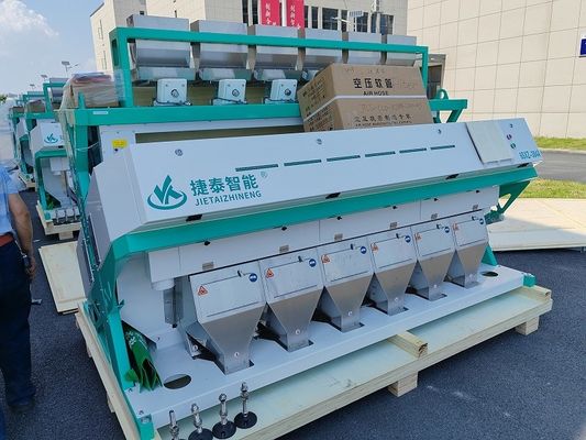6/384 Saluran 4-8T/H Mesin Sortasi Butir Lebih Akurasi 99,99% 220V 50Hz