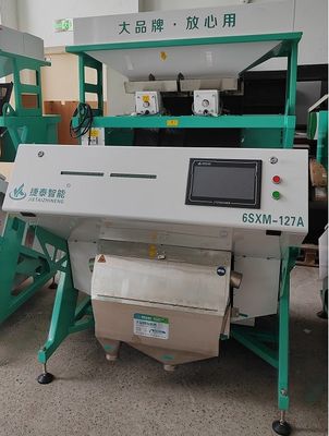 CCD Cerdas Rice Color Sorter Dengan 2 Saluran 127