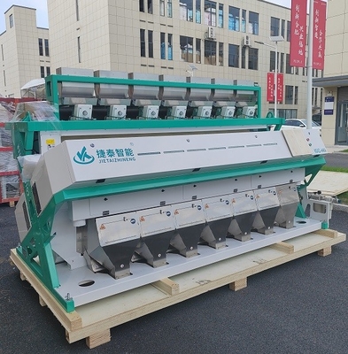7 Chutes Pepper Color Sorter Mesin Pepper Color Separator 220V / 50Hz