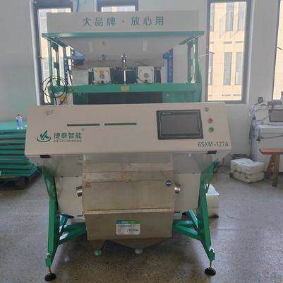 Kamera CCD RGB cerdas Mini Rice Color Sorter 220V / 50HZ