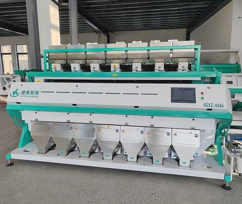 Mesin pemisahan warna dengan sensor CCD resolusi tinggi untuk sereal jagung kasar