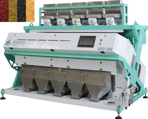 Pengolah Beras Gandum Butir Vision Color Sorter Mesin Pemisah Warna 3kw