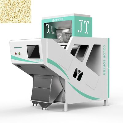 Mesin Penyortir Warna Beras Mini Otomatis 220V 50HZ Akurasi Tinggi