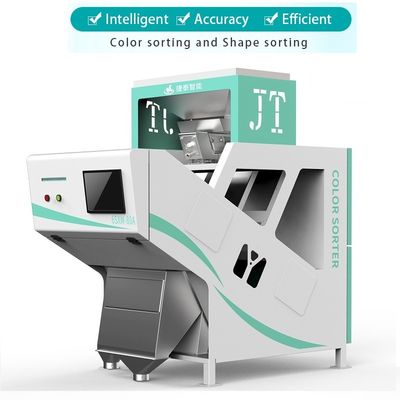 Peralatan Penyortir Warna Jagung CCD PLC Untuk Penyortiran Beras Mini