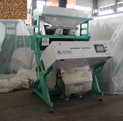 Mesin Sortasi Beras ISO9001 50HZ Penyortir Warna Biji Kopi Untuk Pengolahan Biji-Bijian