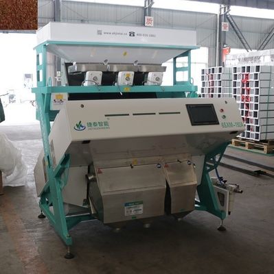 IOT RGB Sea Color Sorter Machine Mesin Sortasi Warna Mete 3 Chutes