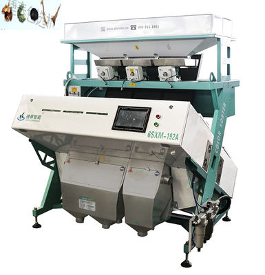 Multi core CCD 3 Chute Color Sorter Untuk Red Pepper Garlic