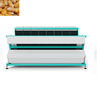 Full Automatic CCD 8 Chutes Mesin Sortasi Jagung Untuk Mengolah Gabah
