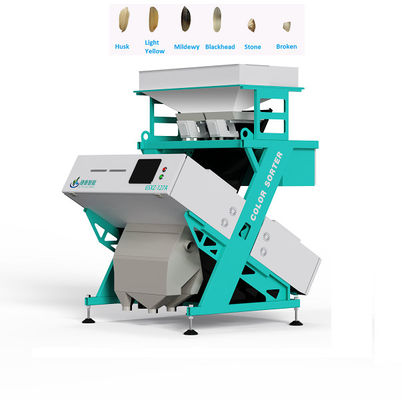 Mesin Penyortir Warna Beras Biji Gandum Jagung Kacang Kecil Cerdas