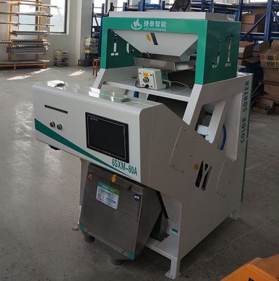 RGB CCD Camera Mesin Penyortir Warna Padi 1 Chute