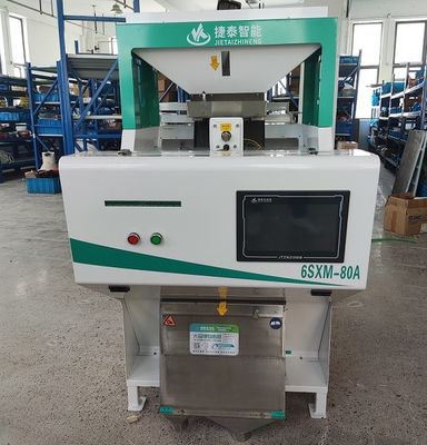 Intelligent 1 Chutes CCD Camera Mesin Penyortir Warna Padi Untuk Penggilingan Padi