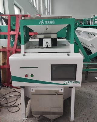 RGB CCD 1 Chute 80 Saluran Mesin Sortasi Warna Beras Untuk Millet