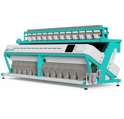 Cerdas CCD Sereal Kasar Jagung Mesin Penyortir Warna Gandum 12 Peluncuran