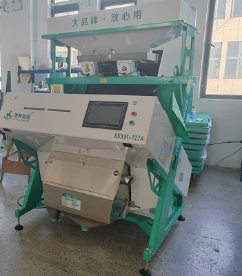 CCD Kamera 2 Chutes RGB Mesin Pengolah Beras Mesin Pengolahan Makanan